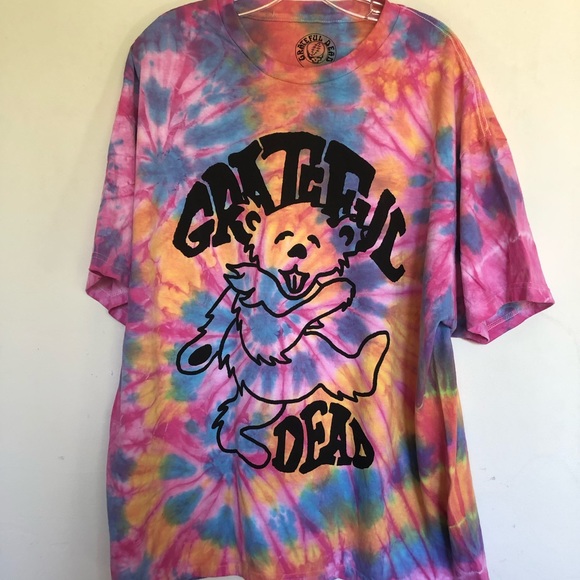 Grateful Dead Oversized Tie Dye T shirt Dress - Picture 3 of 4